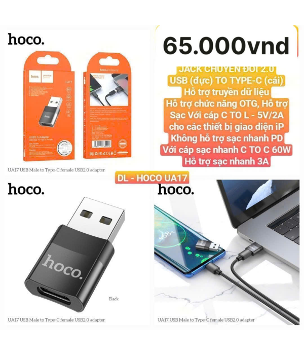 JACK chuyển đỏi 2.0 USB