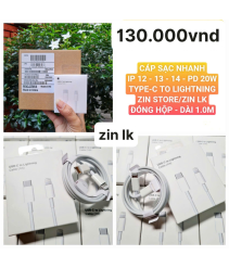 Dây sạc nhanh Zin LK
