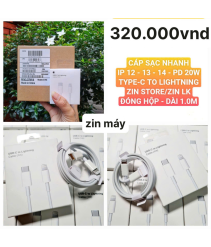 Dây sạc Zin máy 